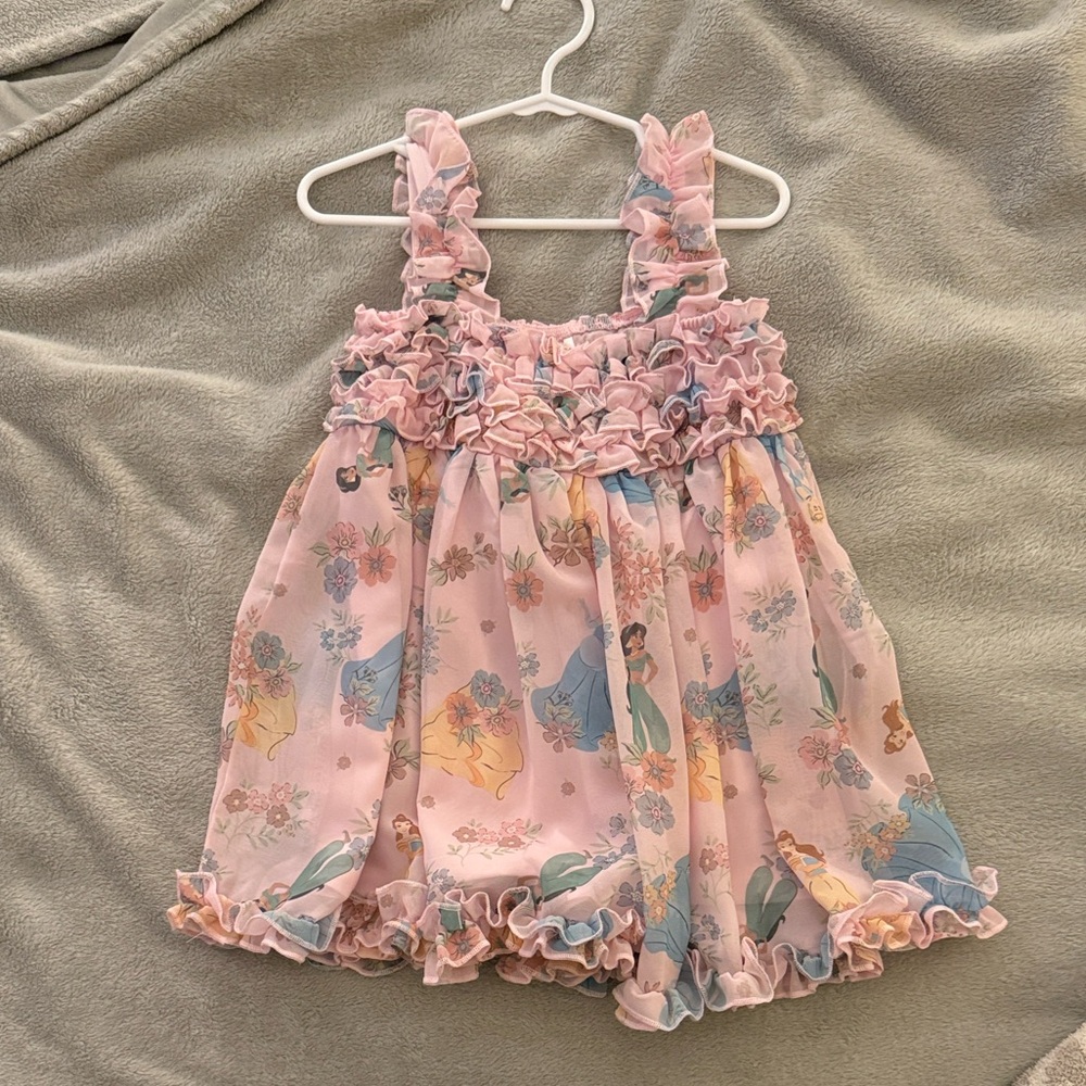 NWOT toddler Disney princess chiffon dress